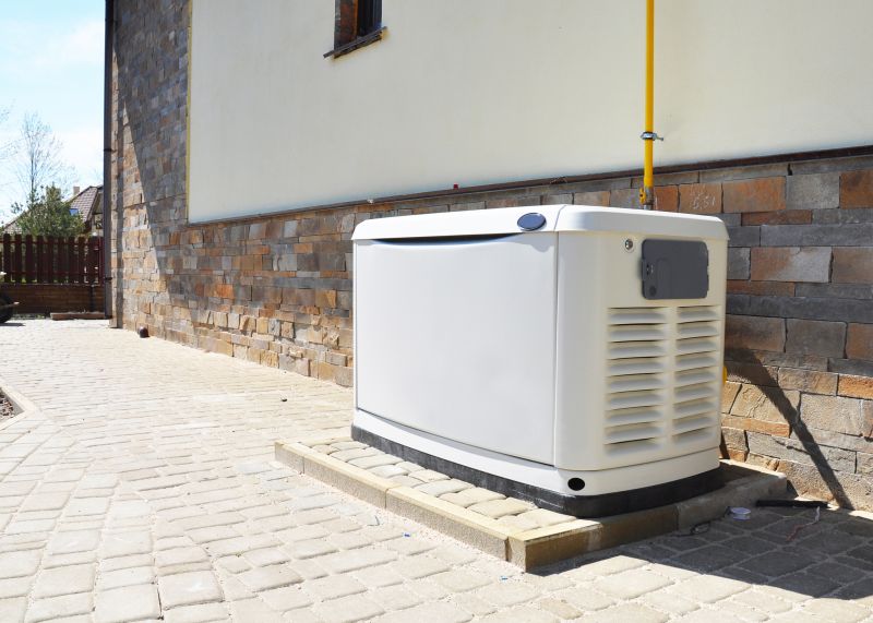Generator Powering a Home Interior